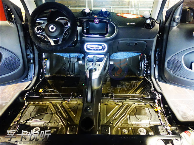 如何拥有舒适的移动空间｜济南奔驰Smart斯玛特全车大能隔音