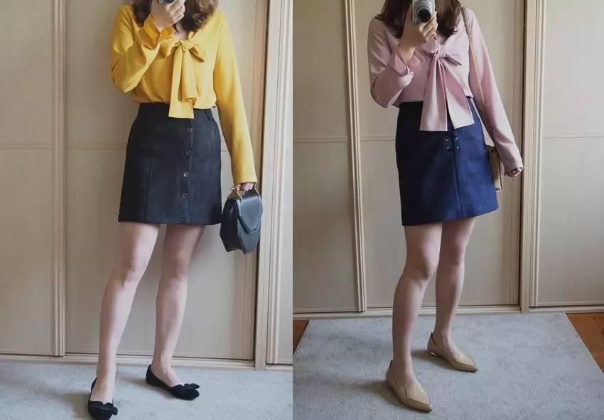 它是能让你远看腿长，近看腰细，侧看腹平~三合一功效的裙子