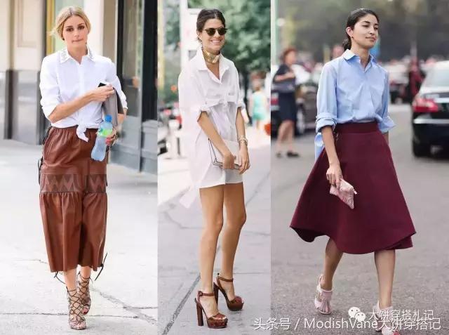 不同做工的衬衫,不同衬衫