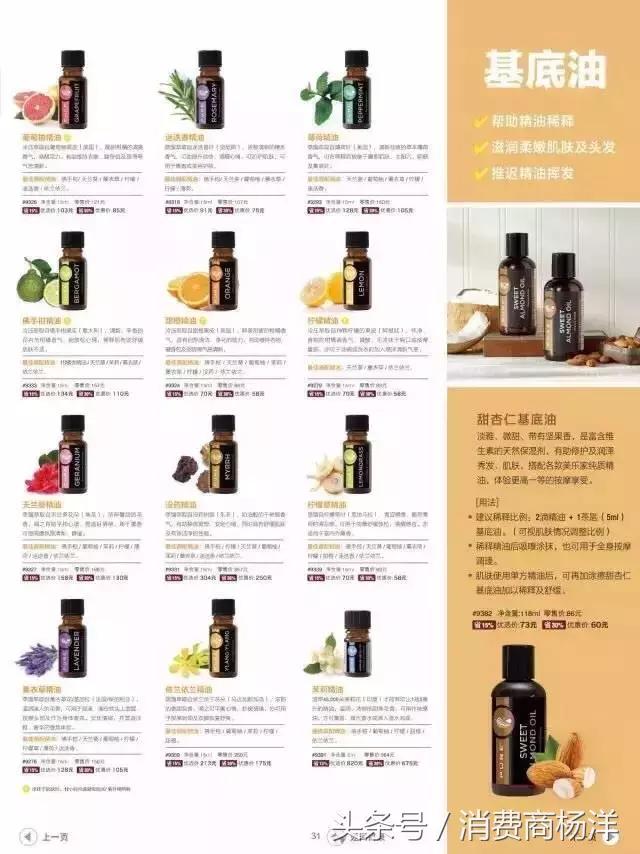 十二款精油的介绍