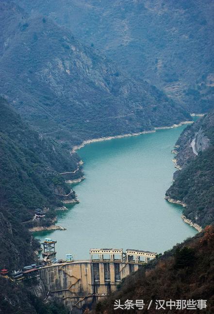 褒河水库风景,陕西汉中褒河水库风景区