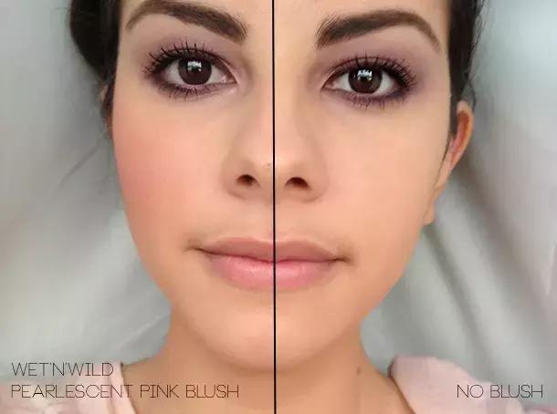 带收缩色和膨胀的的平价腮红,平价代替高价的彩妆