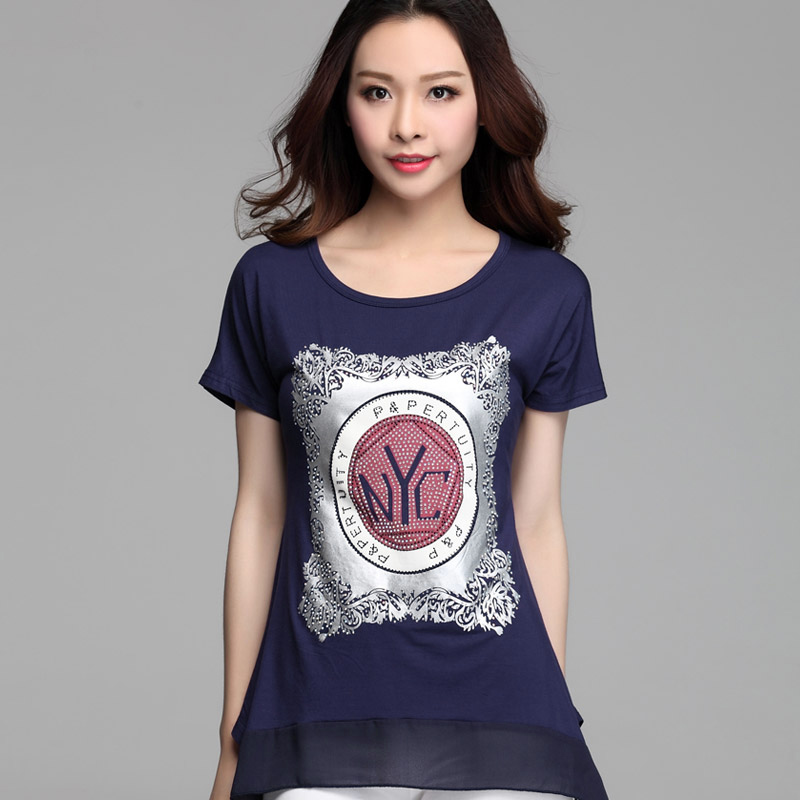 品牌t恤女正肩短袖修身打底衫,夏季新款短袖纯棉t恤女士打底衫
