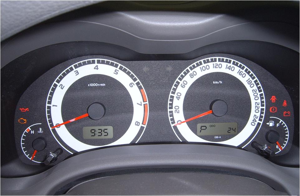 汽车系统灯图解,汽车仪表盘系统信息指示灯