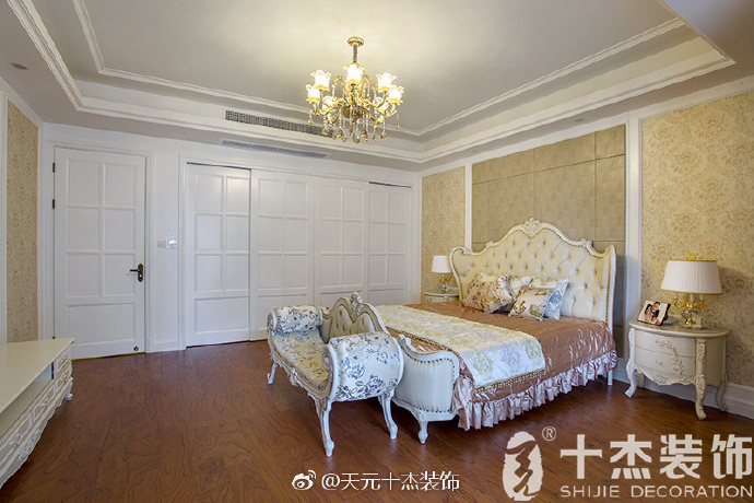 10万美式家装效果图,姜堰十杰装饰