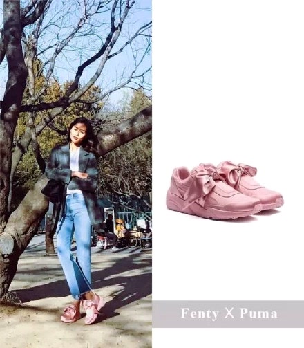 刘雯polo衫蝴蝶结,刘雯的时尚穿搭推荐