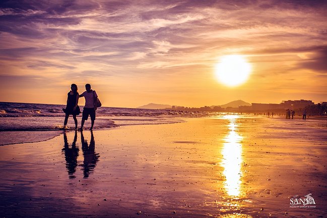 呼吸三亚新鲜空气~逃脱女儿牵拌