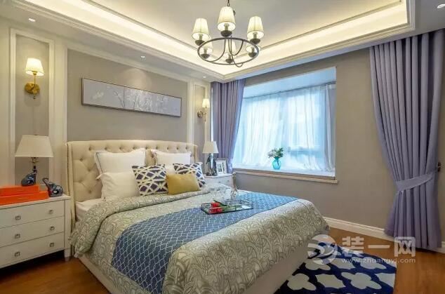 福州博仕后悦府127平美式3室1厅装修案例展现