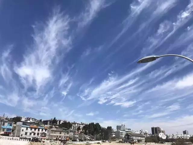 大理美丽的云图片,大理的云彩