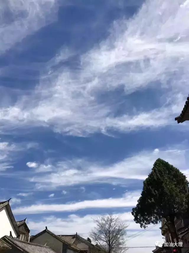 大理美丽的云图片,大理的云彩