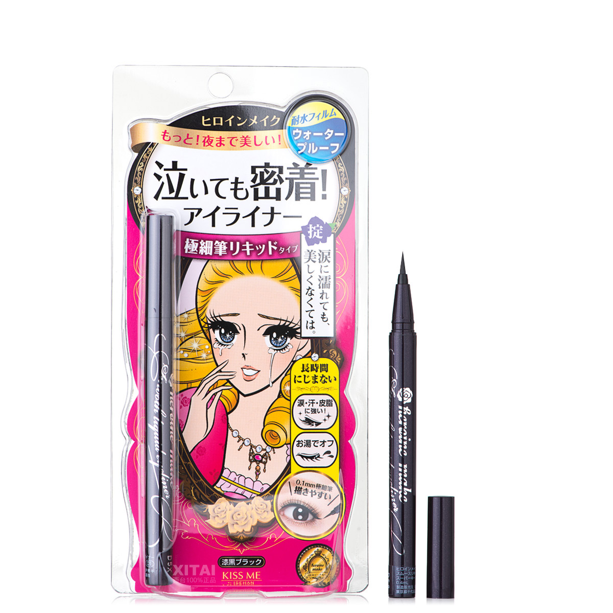 妆容中最重要的部位,妆容重点在睫毛