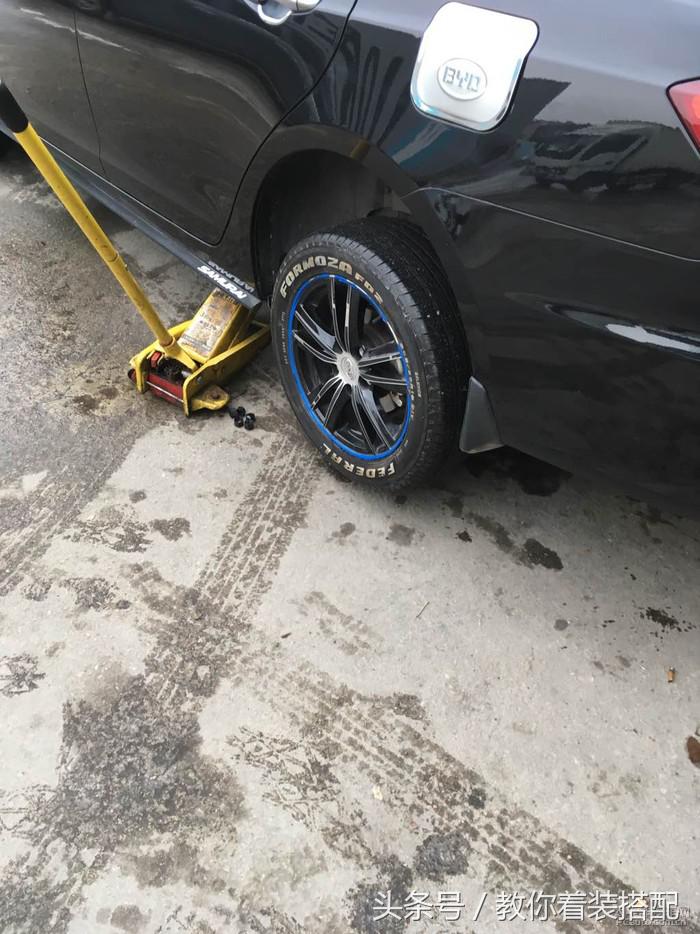 拆车胎压监测,原装车胎压监测在哪里装