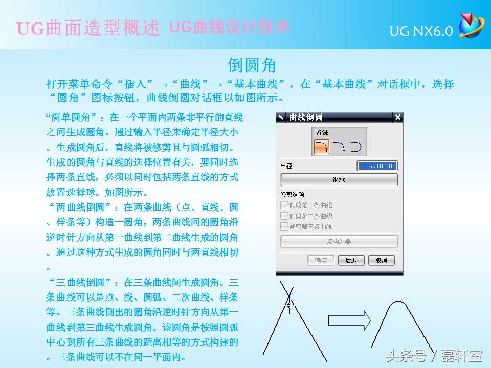 ug6.0半圆曲面怎么编程,ugnx9.0曲面造型完全自学教程