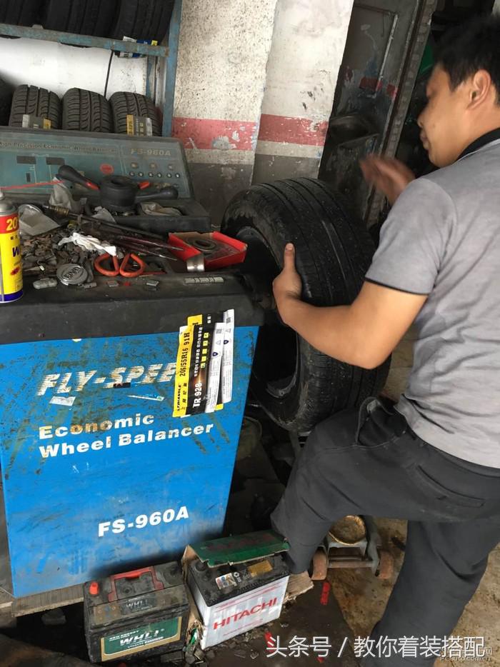 拆车胎压监测,原装车胎压监测在哪里装