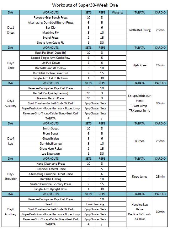 大史健身笔记第十一章,史大健身