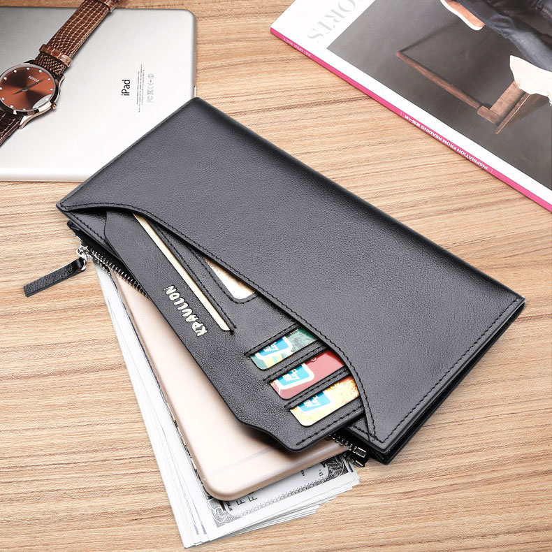 送他一款钱包，悄悄贴上你们的合照