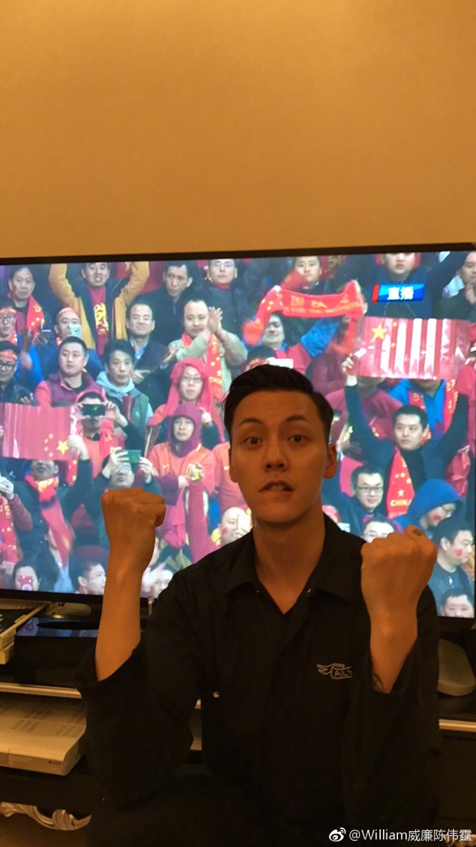 国足中韩长沙胜利,国足比赛张艺兴领唱