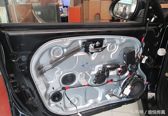 现代悦动汽车音响升级,现代悦动更换高音喇叭