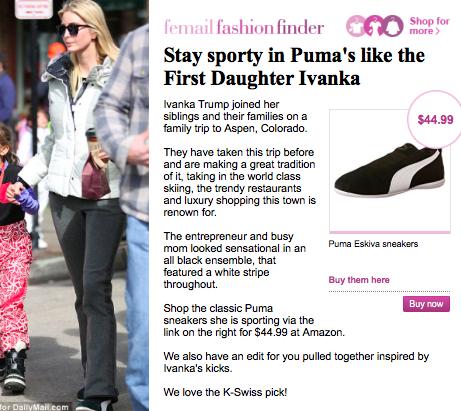 恶毒美媒体抓住伊凡卡川普的大屁股说事，怪只怪4千块的牛仔宽裤