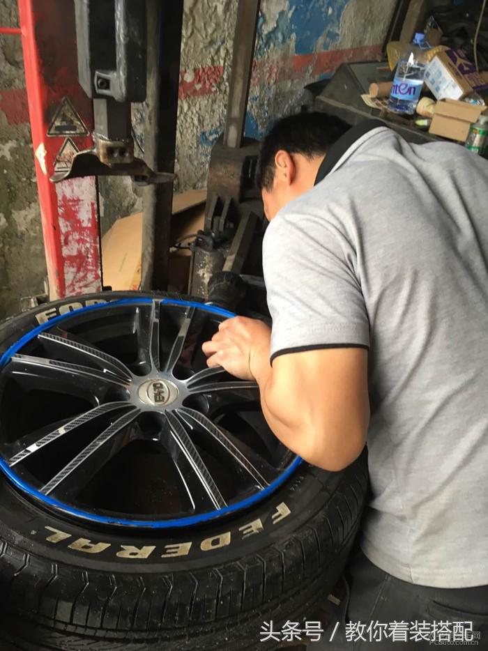 拆车胎压监测,原装车胎压监测在哪里装