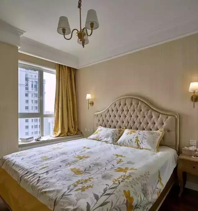 103平米美式小三居装修效果图,100平两居室轻美式装修