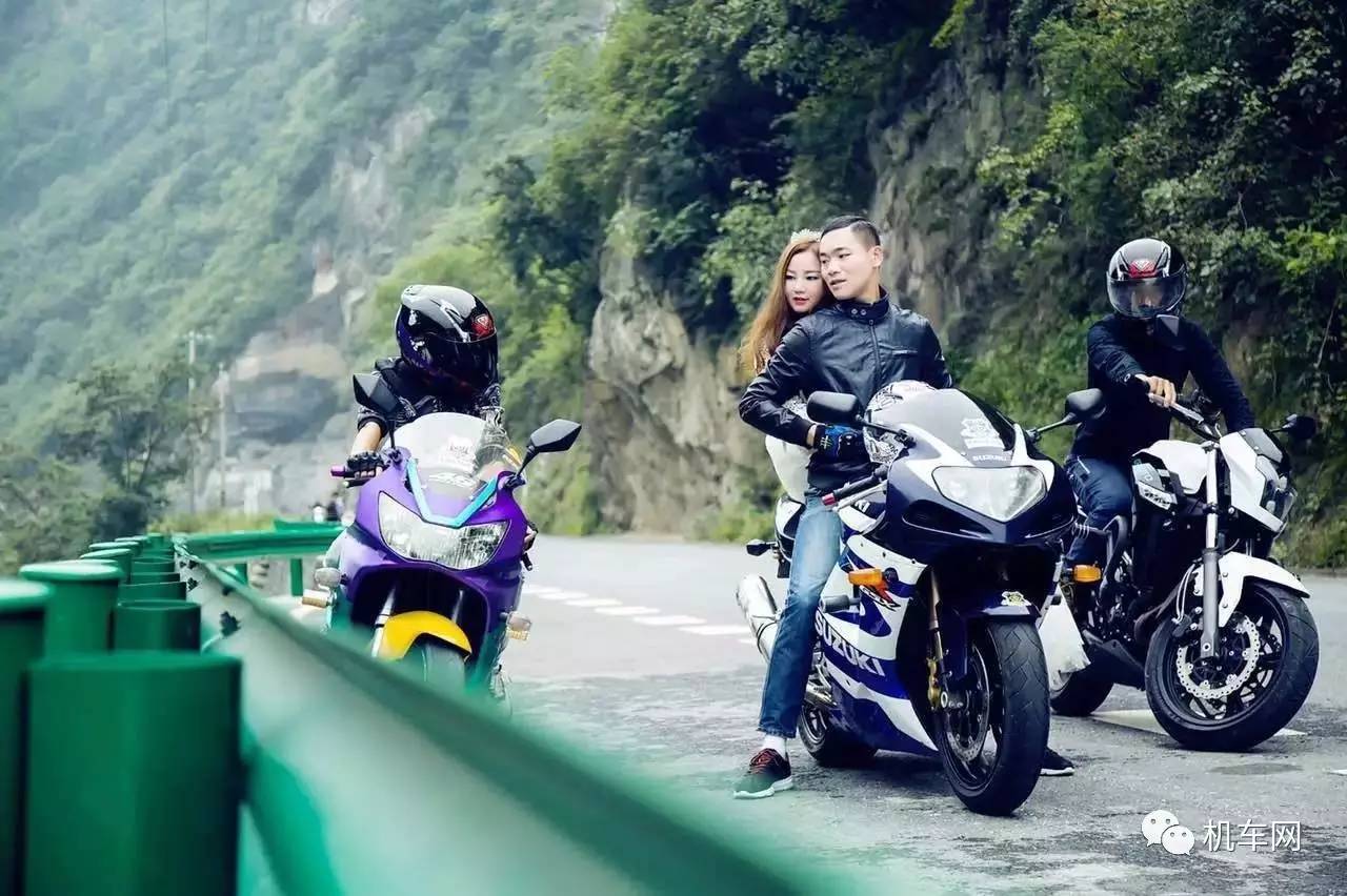 车友风采，遇到摩托车后，感觉每天都是热恋