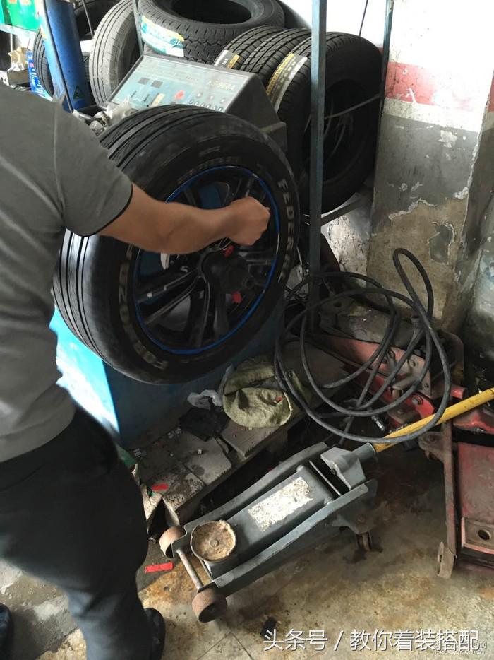 拆车胎压监测,原装车胎压监测在哪里装