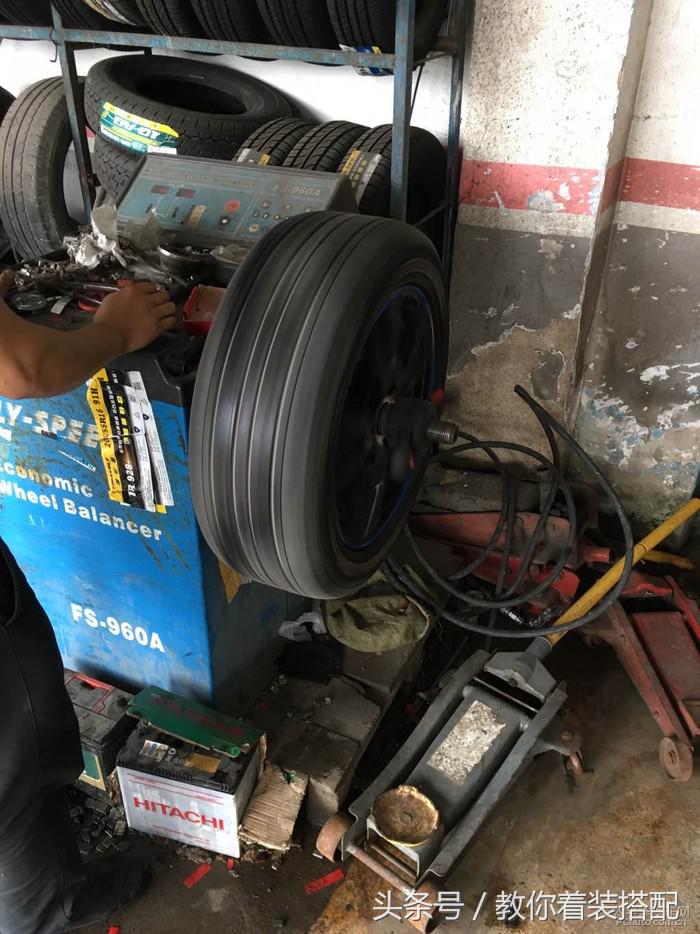 拆车胎压监测,原装车胎压监测在哪里装