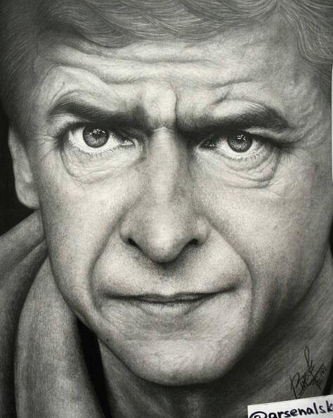 一组足球球星及教练素描头像，速度珍藏