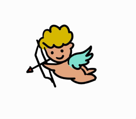 简单画天使和魔鬼的简笔画,一二三年级画天使简笔画视频