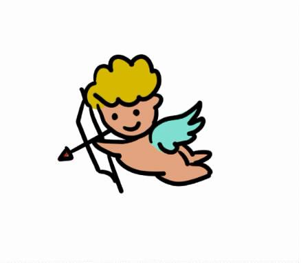 简单画天使和魔鬼的简笔画,一二三年级画天使简笔画视频