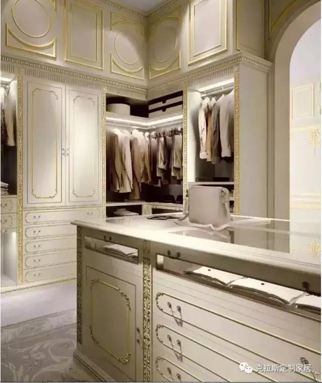 高端步入式衣帽间定做,北欧衣帽间定做