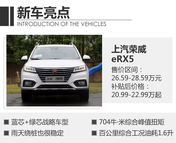 绿色出行静态体验荣威erx5,荣威erx5混动版底盘通过性测试