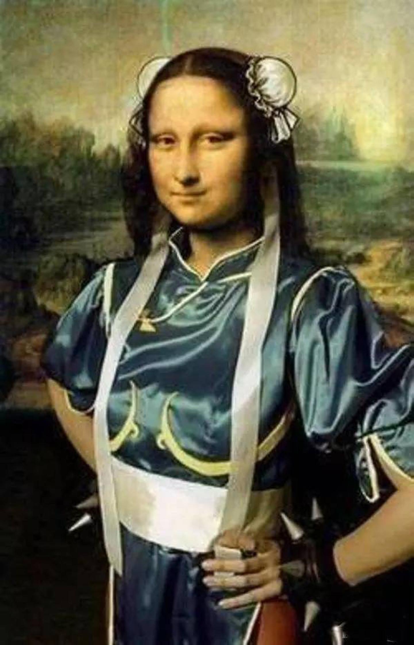 蒙娜丽莎细思极恐的真面目,蒙娜丽莎的一些细节