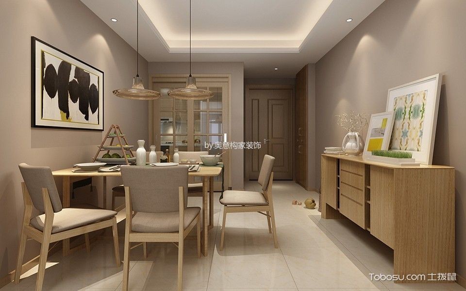 110平舒适北欧风三室两厅预算12万,100平三房两厅两卫北欧轻奢风装修