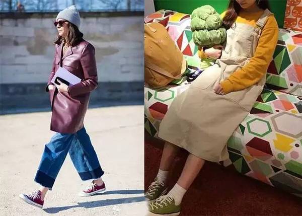 经典款匡威穿搭,匡威搭配的n种风格