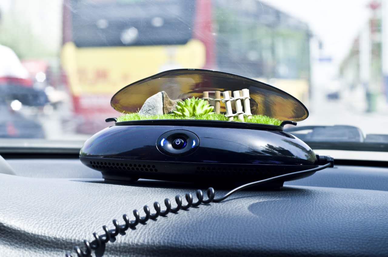 空气好了才不晕车生泰宝车载桌面净化器体验