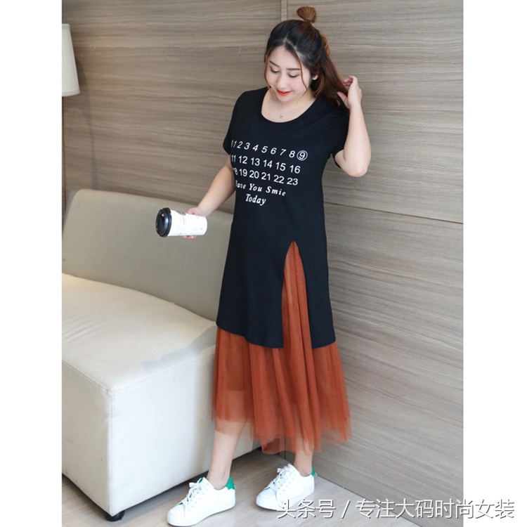 210斤胖妞大码女装,150-180斤的大码女装胖妹