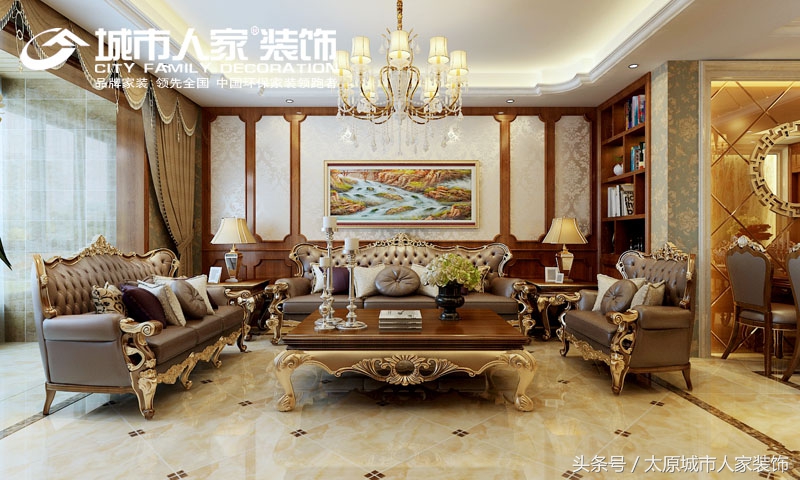 简欧│独特气质惹人醉阳光揽胜150平米