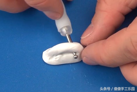 迷你黑魔棒粘土制作教程,diy手工粘土教程蛋糕