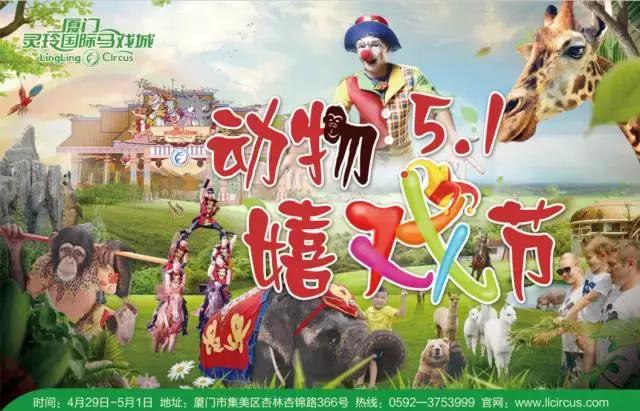 厦门灵玲国际马戏城大不大,五一厦门灵玲国际马戏