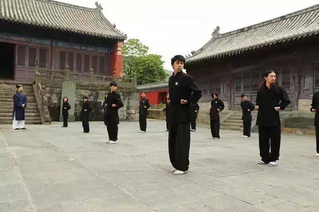 武当武术夏令营陈师行道长致辞,武当道长陈师行20米高空跳下