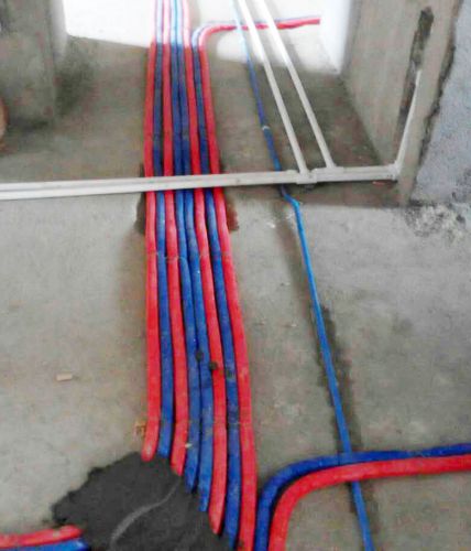 自建房全屋净水系统安装实例,三室一厅最佳散热系统