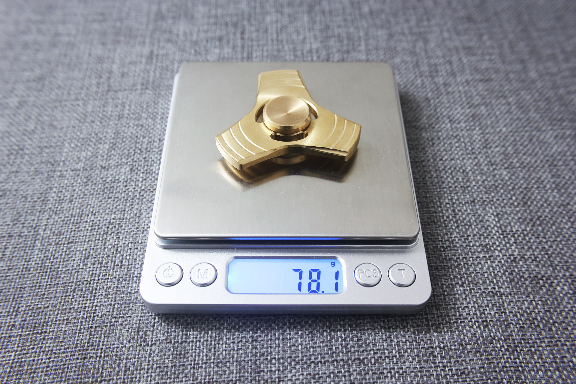 多关节可动指尖陀螺,纯铜双叶指尖陀螺