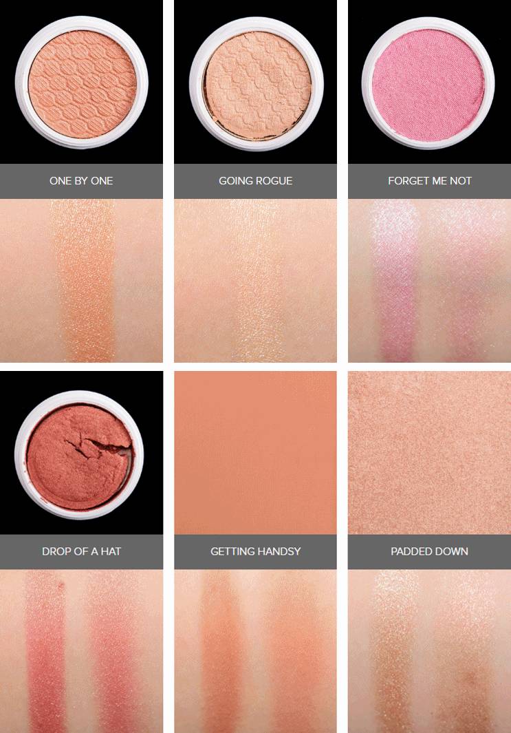 colourpop全哑光,colourpop冬日冰透薄荷试色