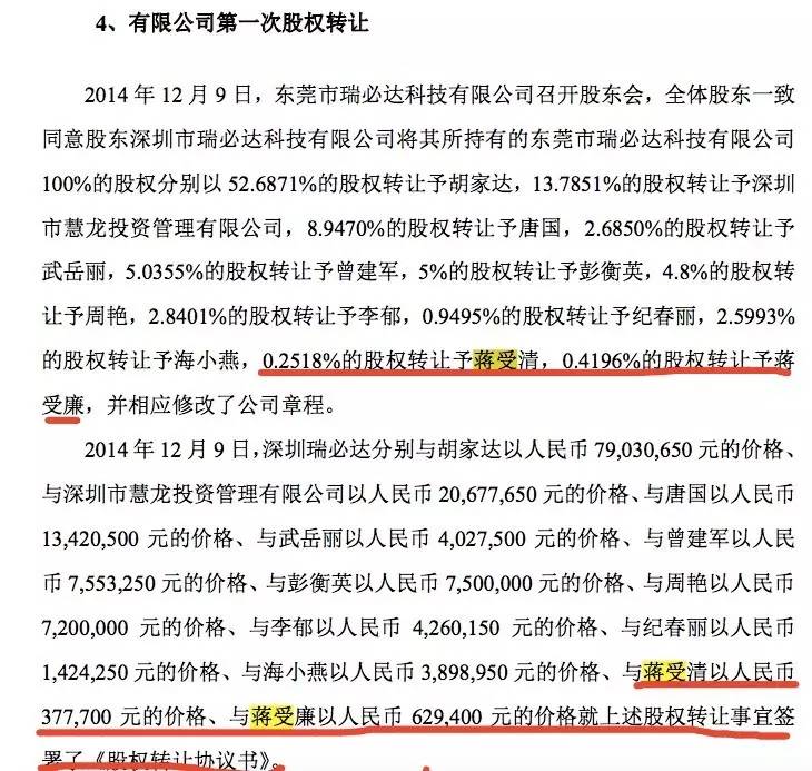 瑞立达内部人士回应热门：“超萌四胞胎”父亲即辞职监事蒋受廉