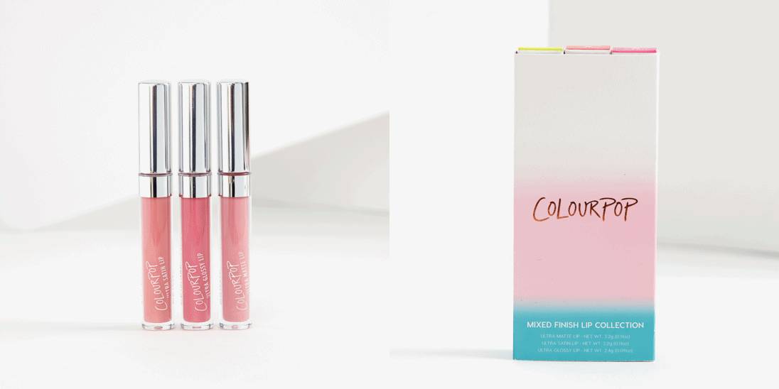 colourpop全哑光,colourpop冬日冰透薄荷试色