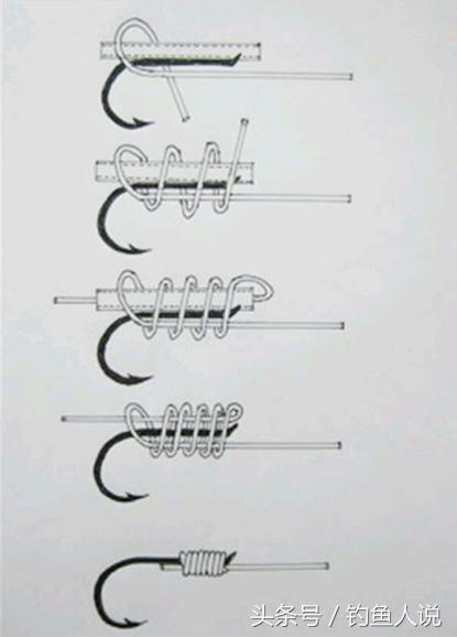 钓鱼人大部分不会绑鱼钩,13种绑鱼钩方法