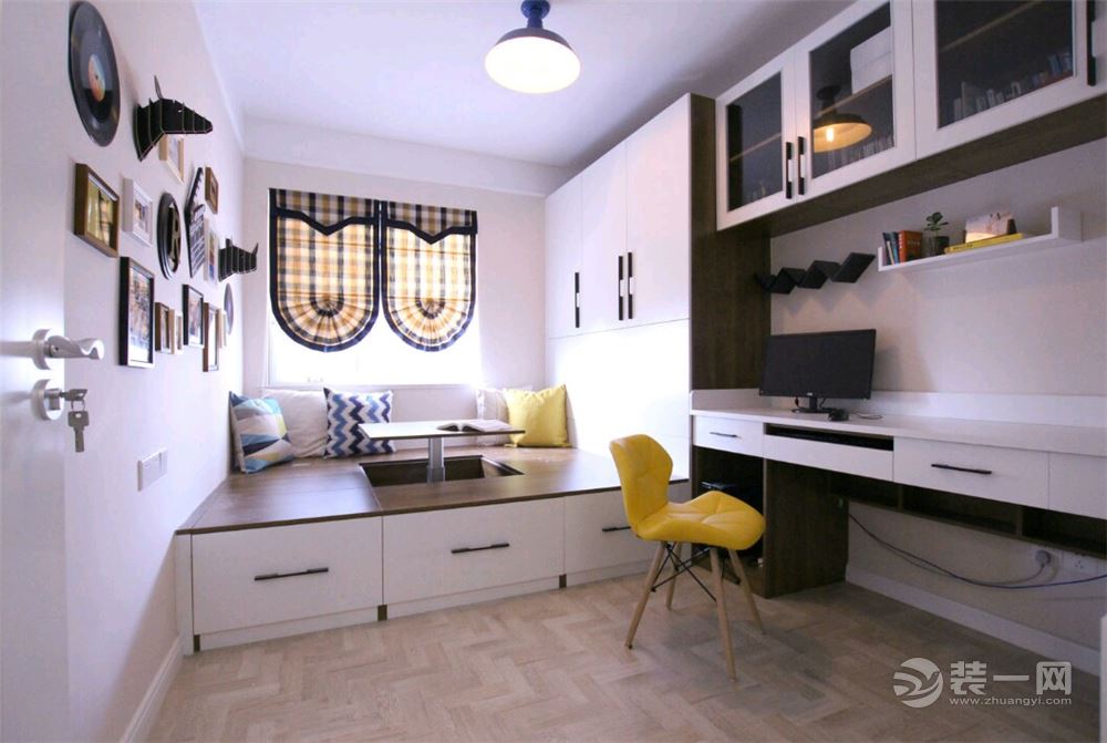 家装卡座餐厅效果图小户型,北欧餐厅卡座设计装修