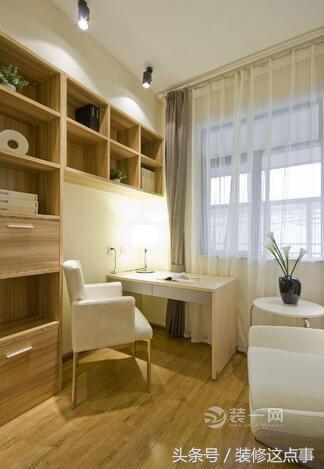 邯郸美的景观城装修风格,美的城119平三室长方形装修效果